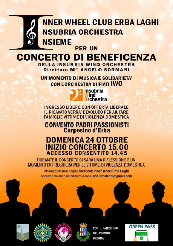 Concerto di beneficenza della Insubria Wind Orchestra 