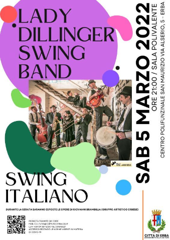 Primavera Erbese 2022 - Lady Dillinger Swing Band