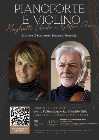 Note d'Autunno Erbesi - M. Colombo e Stefan Coles pianoforte e violino