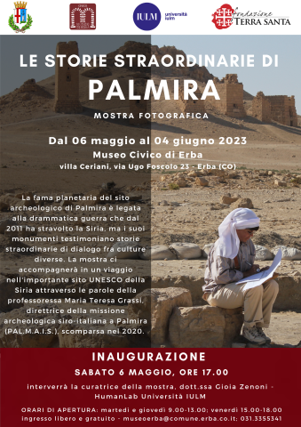 LE STORIE STRAORDINARIE DI PALMIRA - MOSTRA FOTOGRAFICA